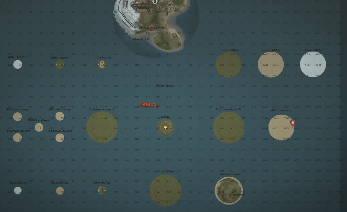 Custom training map map preview