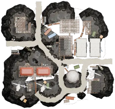 Layout of Arctic Research Base