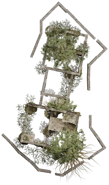 Layout of Jungle Ruins A