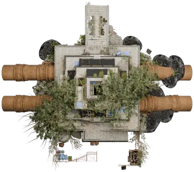 Layout of Jungle Ziggurat A