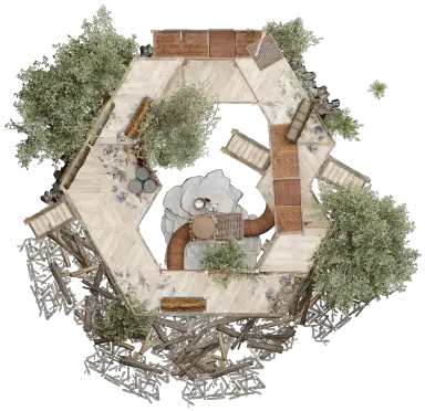 Layout of Water Well B